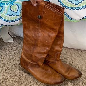 Frye Brown Leather Boots